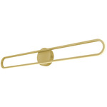 Sienna Color-Select Bathroom Vanity Light - Gold / White