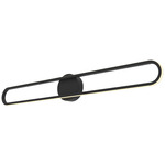 Sienna Color-Select Bathroom Vanity Light - Black / White