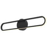 Sienna Color-Select Bathroom Vanity Light - Black / White
