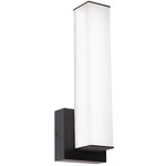 Tad Tall Color-Select Non-DIM Bathroom Vanity Light - Black / White