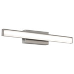 Tonya Color-Select Bathroom Vanity Light - Satin Nickel / White