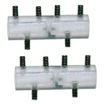 Kable Lite Isolating Connectors Bare Kable - Clear