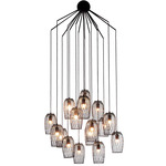 Constellation Suspension - Black / Clear