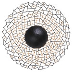 Kris Kros Wall Lamp - Bamboo