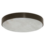 Anvers Surface Wall / Ceiling Mount - Bronze / Honed Alabaster