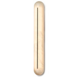 Hepworth Wall Sconce - Bronze / Honed Alabaster