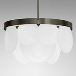 Sasha Pendant - Antique Bronze / Fritted