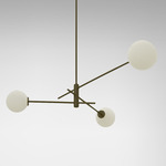 Trevi Pendant - Antique Bronze / Matte Opal