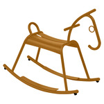 Adada Rocking Horse - Gingerbread