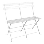 Bistro 2-Seater Folding Bench - Cotton