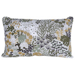 Bouquet Sauvage Champetre Outdoor Cushion - Clay Grey