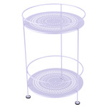 Guinguette Perforated Side Table - Marshmallow