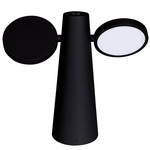 Oto Table Lamp - Liquorice / White