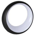 Hoopik Table Lamp - Liquorice / White