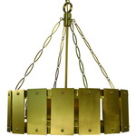 Barrington Chandelier - Brushed Brass