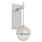 Cabochon Tempo Wall Sconce - Beige Silver / Clear