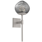 Luna Belvedere Wall Sconce - Beige Silver / Smoke Floret