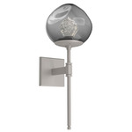 Luna Belvedere Wall Sconce - Beige Silver / Smoke Zircon