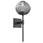 Luna Belvedere Wall Sconce - Graphite / Smoke Geo