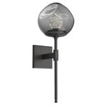 Luna Belvedere Wall Sconce - Graphite / Smoke Zircon