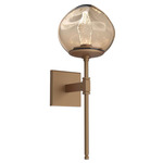 Luna Belvedere Wall Sconce - Novel Brass / Bronze Geo
