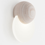 Anchor Wall Sconce - White Oak / Frosted