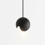 Anchor Pendant - Black Oak / Frosted