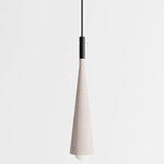 Stem Pendant - Black / White Oak