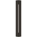 Gallery Outdoor Wall Sconce - Coastal Oil Rubbed Bronze / White Acrylic
