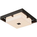 Shadow Box Outdoor Ceiling Flush Light - Coastal Oil Rubbed Bronze / Coastal Oil Rubbed Bronze