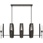 Passage Linear Pendant - Oil Rubbed Bronze / Clear