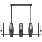 Passage Linear Pendant - Natural Iron / Clear