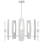 Passage Pendant - White / Frosted