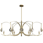 Optic Oval Pendant - Modern Brass / Modern Brass