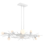 Brindille Linear Pendant - White