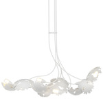 Pangea Linear Pendant - White / Clear / Frosted