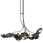 Pangea Linear Pendant - Oil Rubbed Bronze / Clear / Frosted