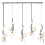 Mika Linear Multi Light Pendant - Vintage Platinum / Frosted