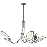Aerial Pendant - Dark Smoke / Frosted