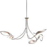 Aerial Pendant - Soft Gold / Frosted