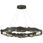 Trove Pendant - Black / Crystal