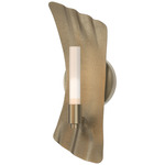 Crest Wall Sconce - Soft Gold / Frosted