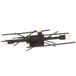 Brindille Bar Wall Sconce - Dark Smoke