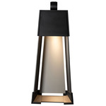 Revere Outdoor Dark Sky Wall Sconce - Coastal Black / Coastal Burnished Steel