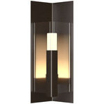 Summit Outdoor Wall Sconce - Oil Rubbed Bronze / Clear