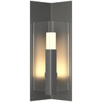 Summit Outdoor Wall Sconce - Natural Iron / Clear