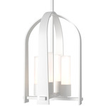 Triomphe Outdoor Pendant - Coastal White / Opal