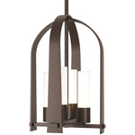 Triomphe Outdoor Pendant - Coastal Bronze / Opal