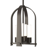 Triomphe Outdoor Pendant - Coastal Dark Smoke / Opal