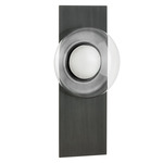 Pound Ridge Wall Light - Distressed Bronze / Clear